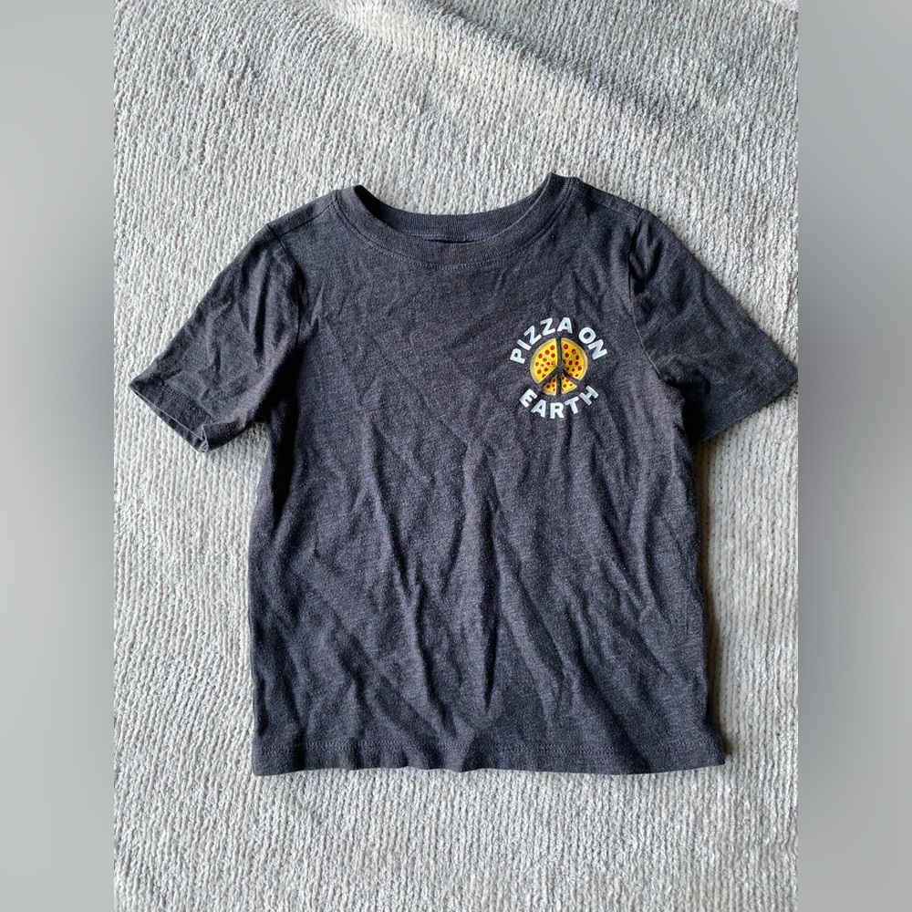 Old Navy toddler unisex Graphic Tee - Pizza On Earth